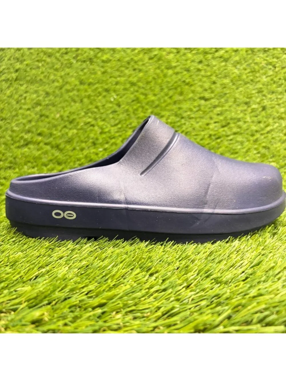 OOFOS OOcloog Clog Women Size 7 Blue Beach Casual Outdoor Slip On Recovery Shoes